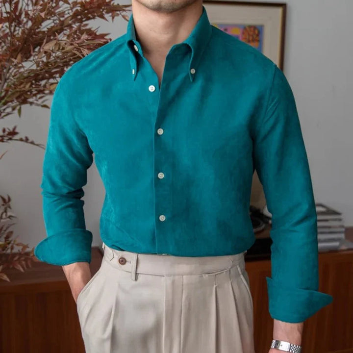 Chemise business slim fit en polyester