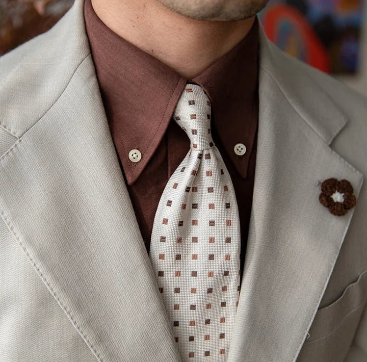 Chemise business slim fit en polyester