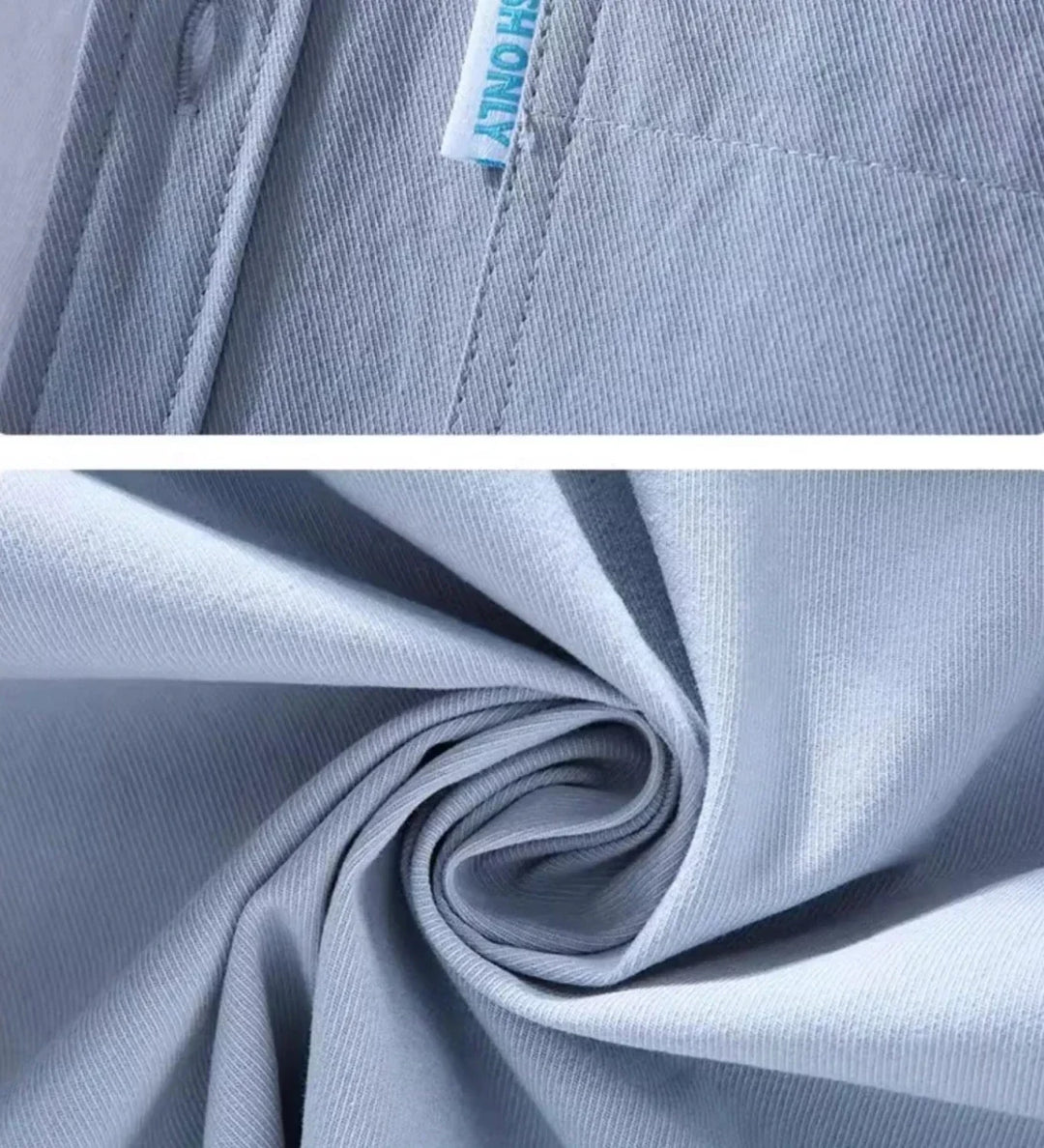 Chemise boutonnée en coton coupe ample