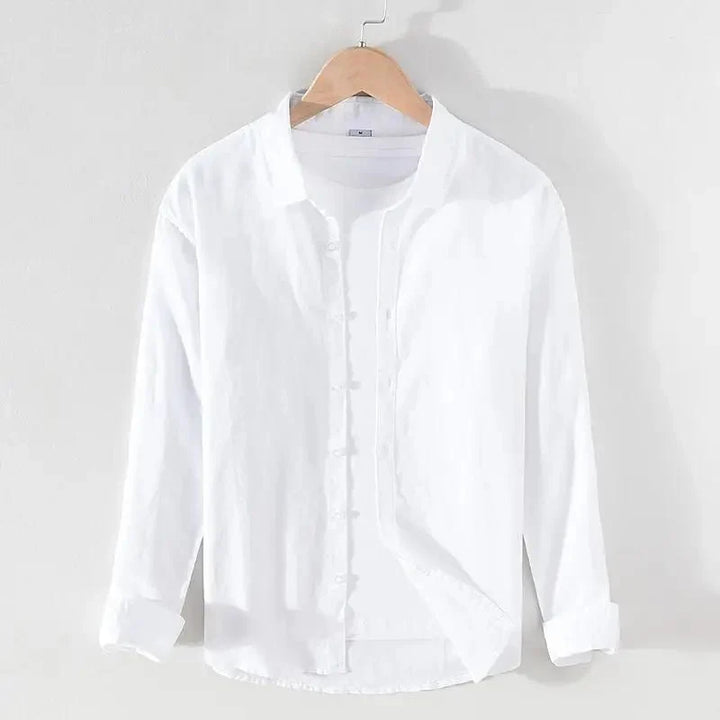 Chemise streetwear à col montant
