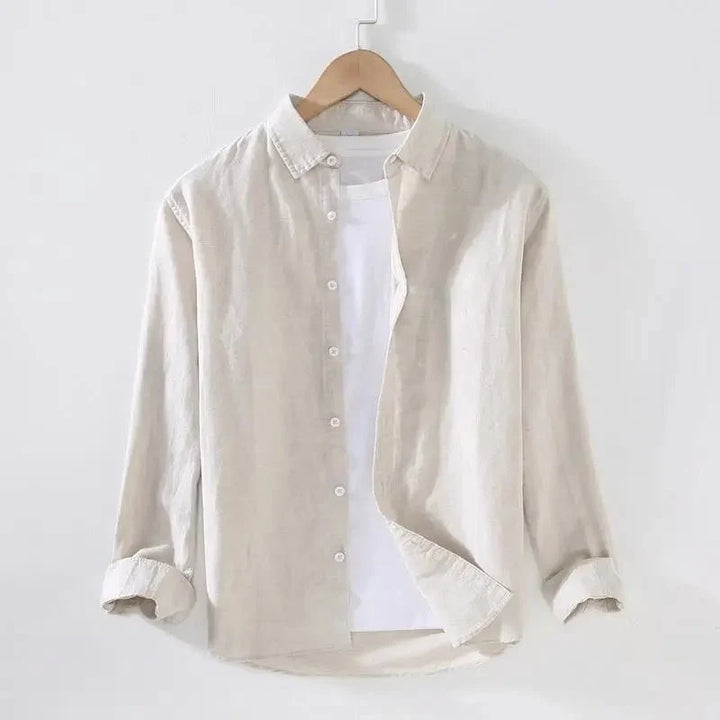 Chemise streetwear à col montant