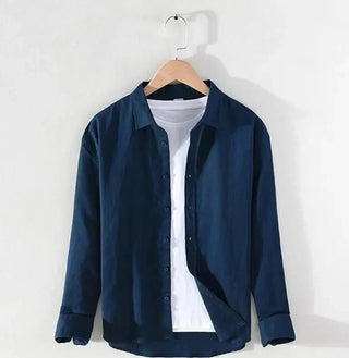 Chemise streetwear à col montant