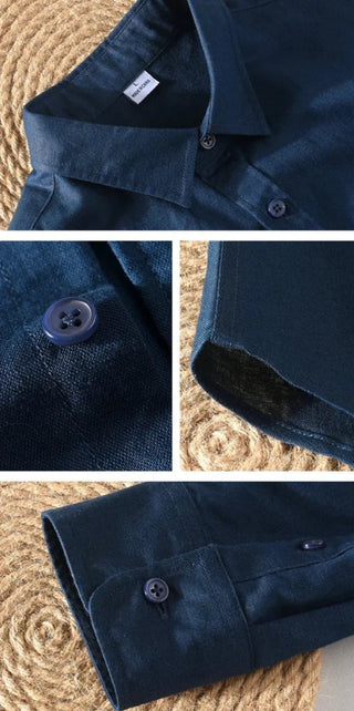 Chemise streetwear à col montant