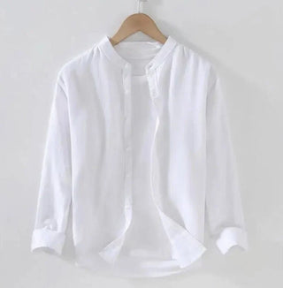 Chemise streetwear à col montant