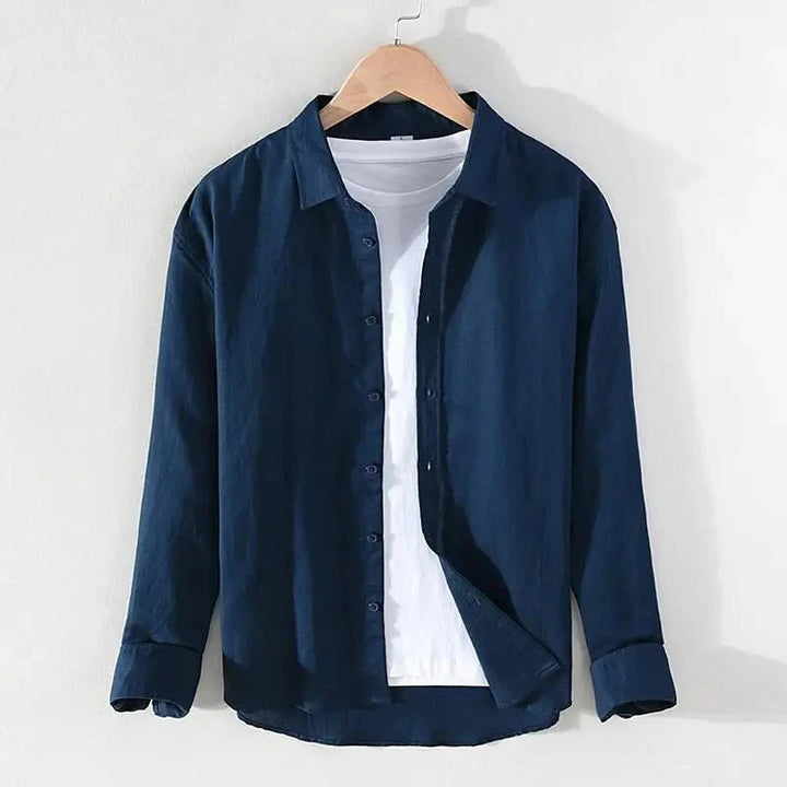 Chemise streetwear à col montant
