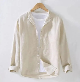 Chemise streetwear à col montant
