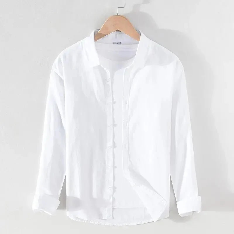 Chemise streetwear à col montant