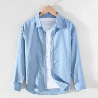 Chemise streetwear à col montant