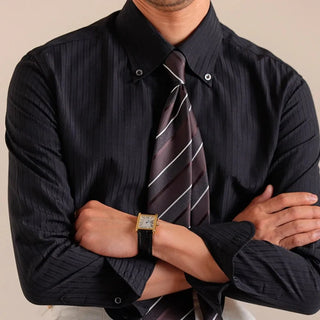 Chemise rayée en coton