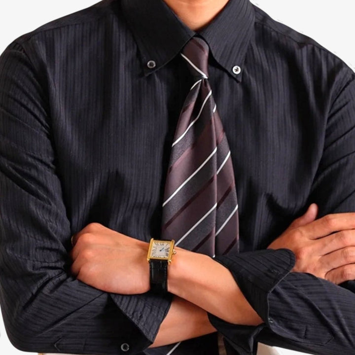 Chemise rayée en coton