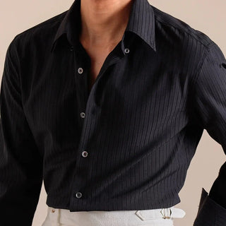 Chemise rayée en coton