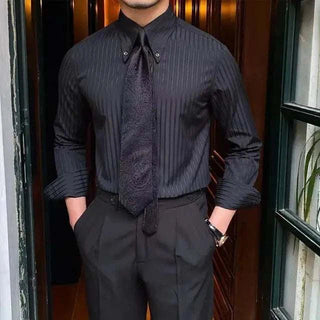 Chemise anglaise rayée pour le printemps