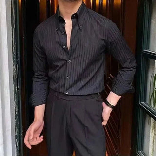Chemise anglaise rayée pour le printemps