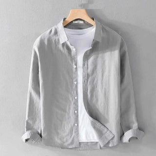Chemise d’été décontractée à manches longues