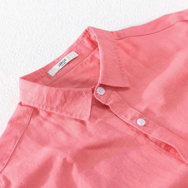 Chemise d’été décontractée à manches longues