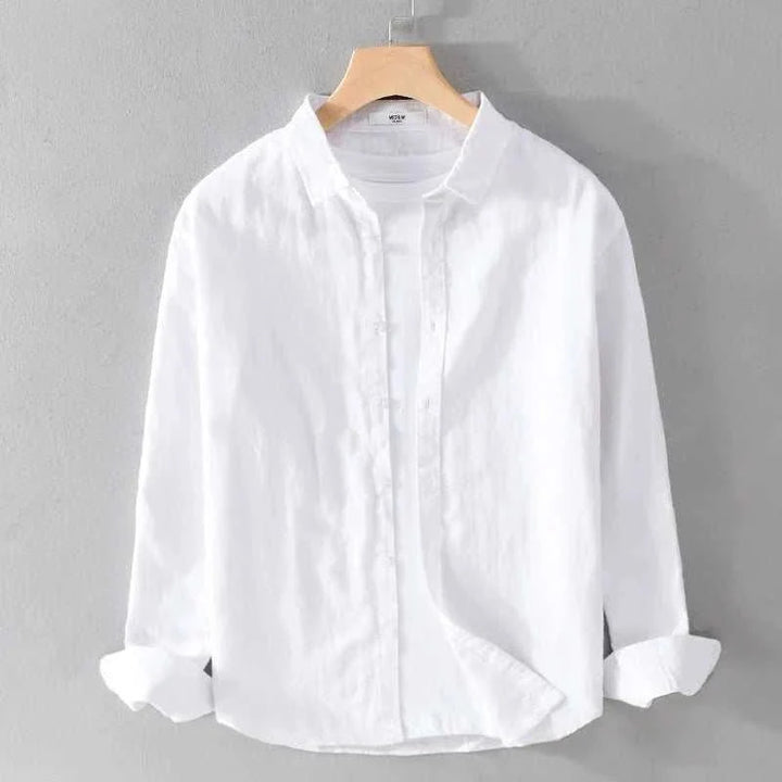 Chemise d’été décontractée à manches longues