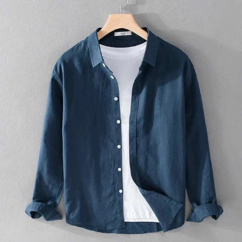 Chemise d’été décontractée à manches longues