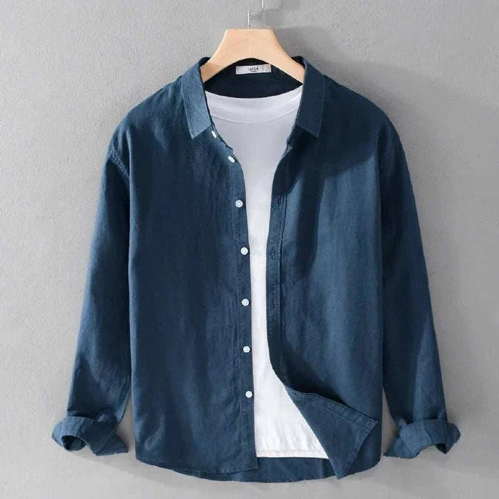 Chemise d’été décontractée à manches longues