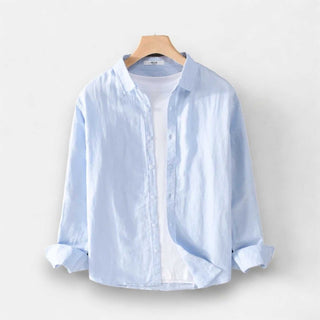 Chemise d’été décontractée à manches longues