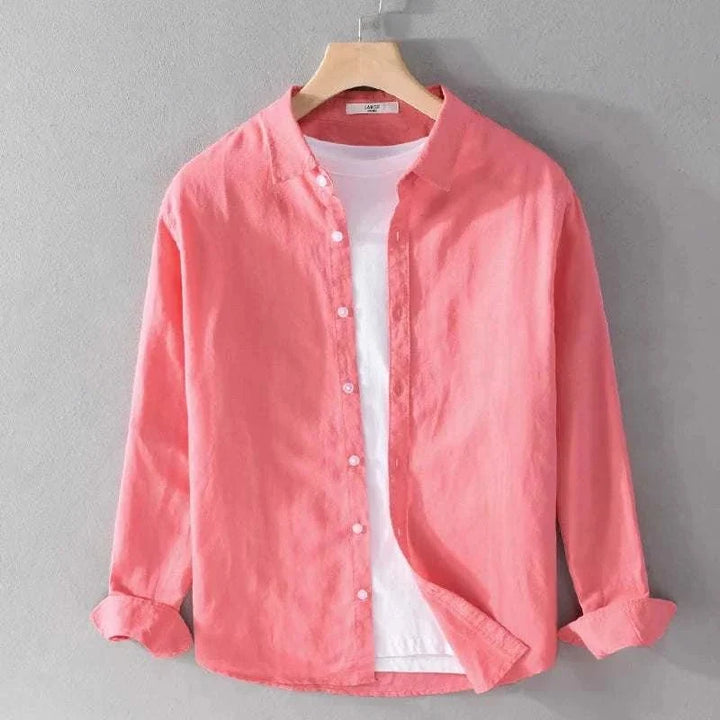 Chemise d’été décontractée à manches longues