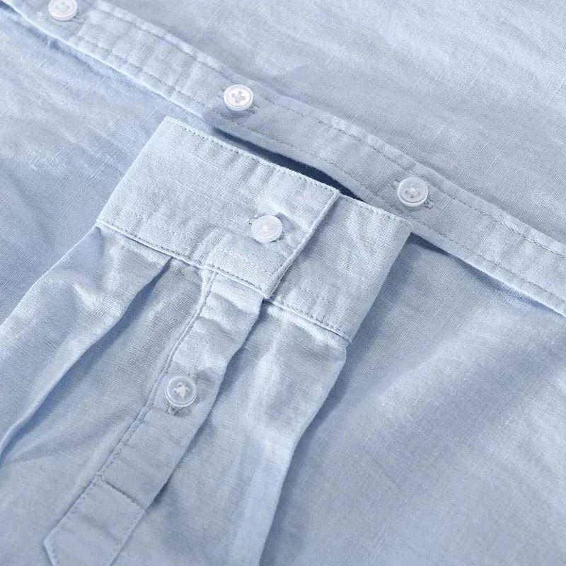 Chemise d’été décontractée à manches longues