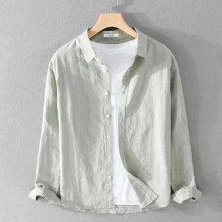 Chemise d’été décontractée à manches longues