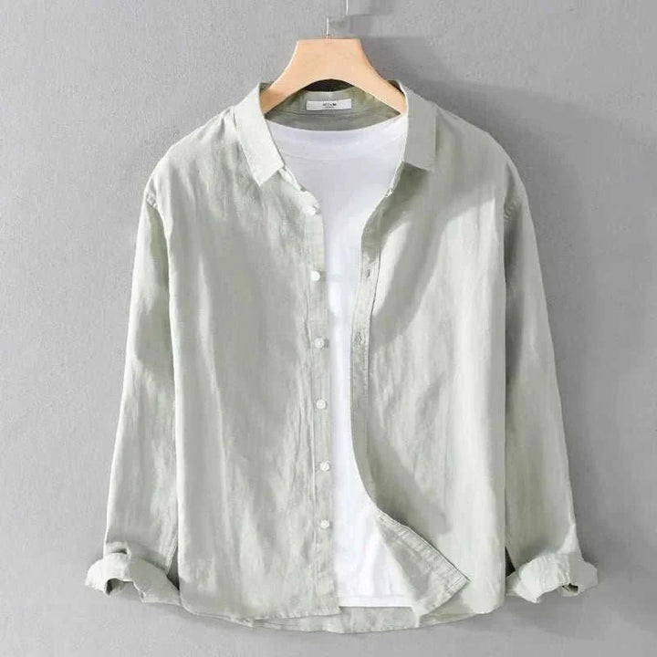 Chemise d’été décontractée à manches longues