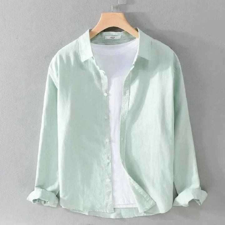 Chemise d’été décontractée à manches longues
