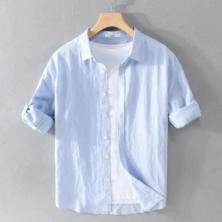 Chemise d’été décontractée à manches longues