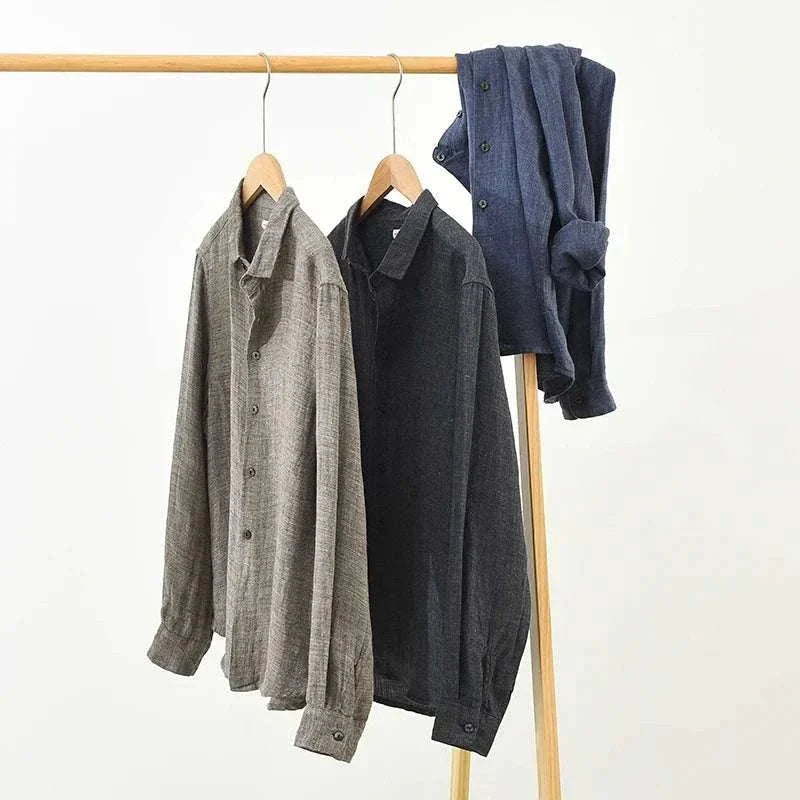 Chemise d’été en pur lin