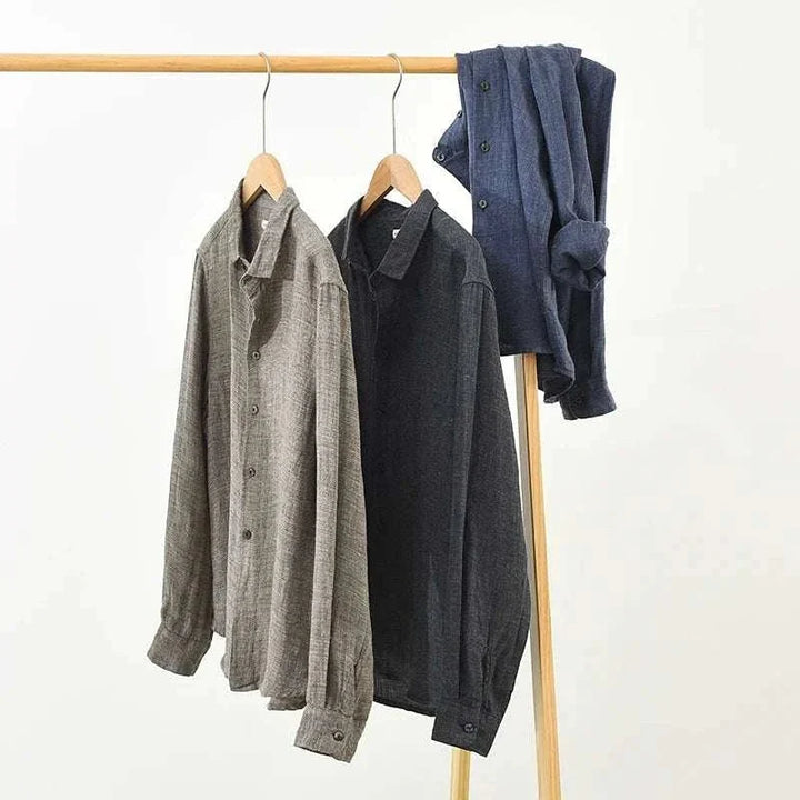 Chemise d’été en pur lin