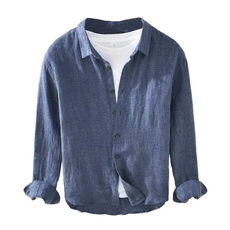 Chemise d’été en pur lin