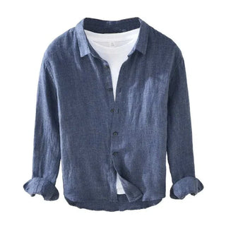 Chemise d’été en pur lin