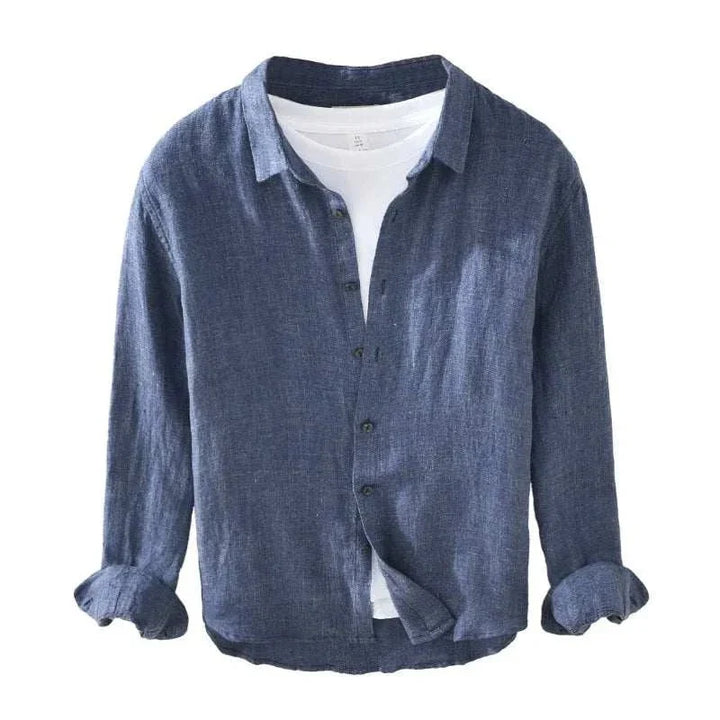 Chemise d’été en pur lin