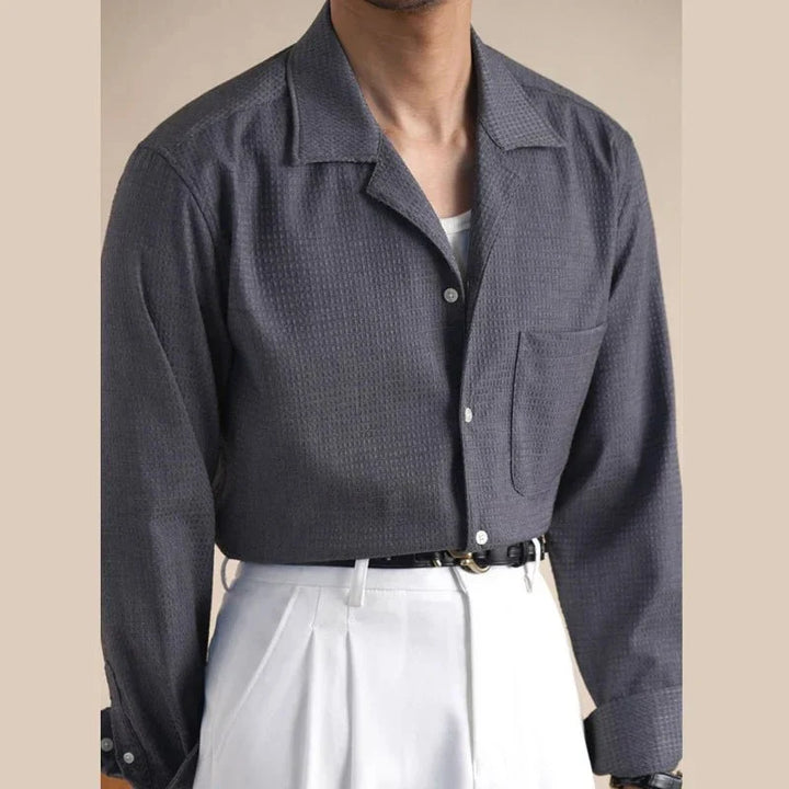 Chemise classique à col ajusté