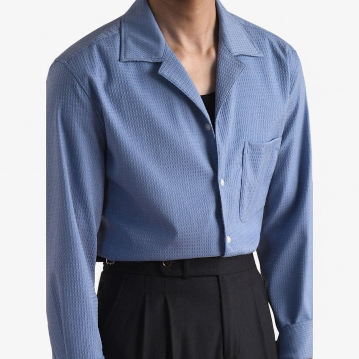 Chemise classique à col ajusté