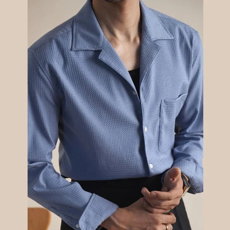Chemise classique à col ajusté
