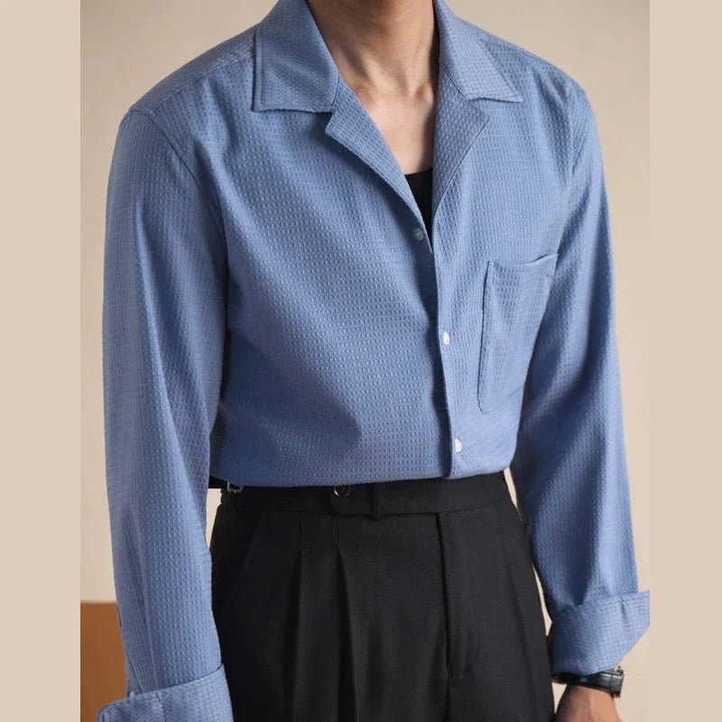 Chemise classique à col ajusté