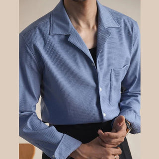 Chemise classique à col ajusté