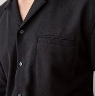 Chemise à col rabattu
