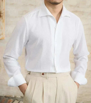 Chemise italienne vintage à manches longues