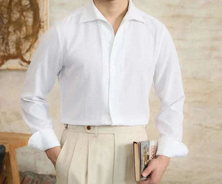 Chemise italienne vintage à manches longues