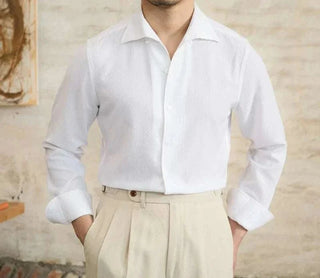 Chemise italienne vintage à manches longues