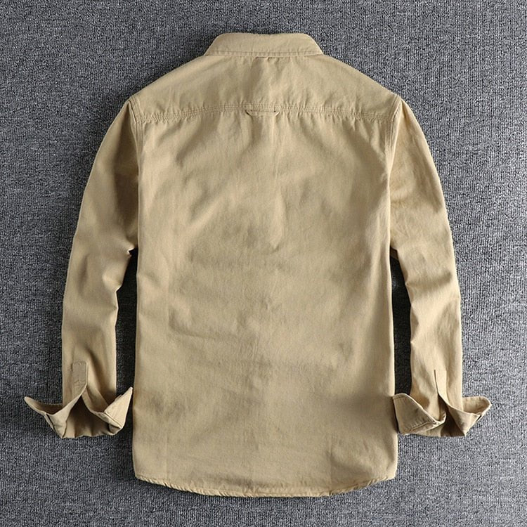 Chemise vintage rétro en coton