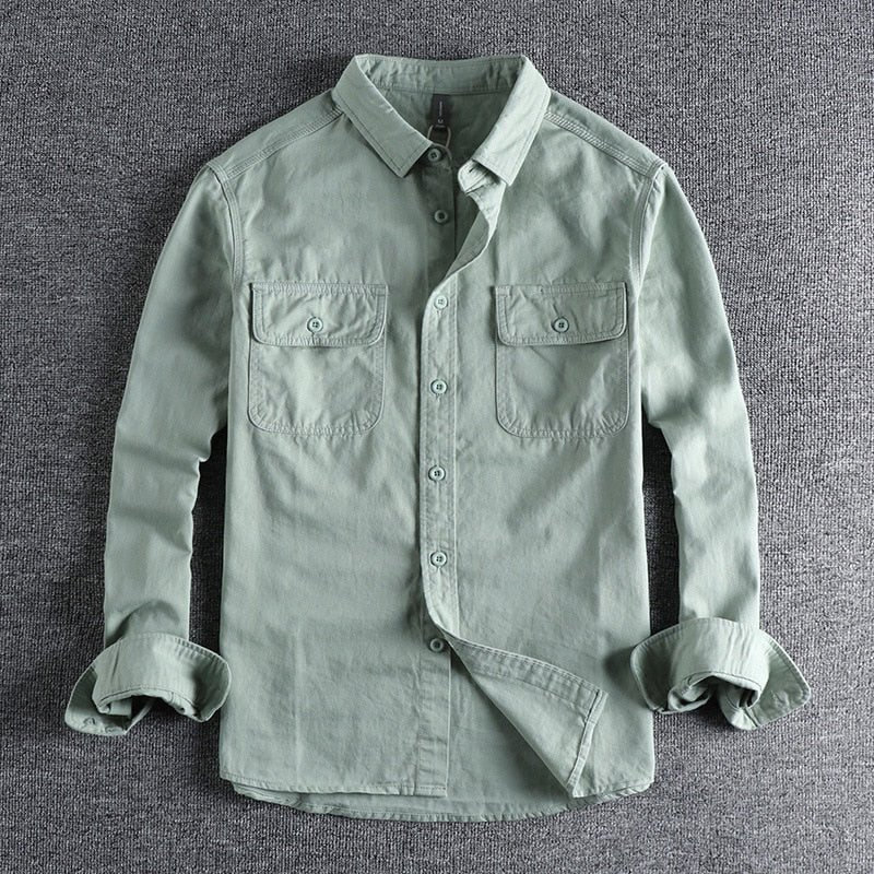 Chemise vintage rétro en coton