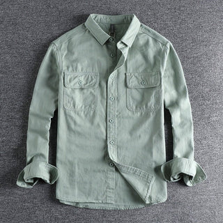 Chemise vintage rétro en coton