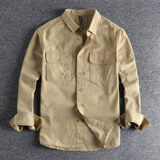 Chemise vintage rétro en coton