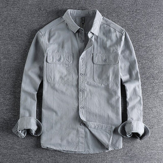 Chemise vintage rétro en coton