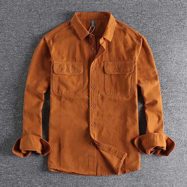 Chemise vintage rétro en coton