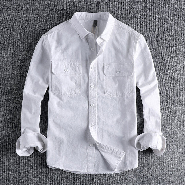 Chemise vintage rétro en coton